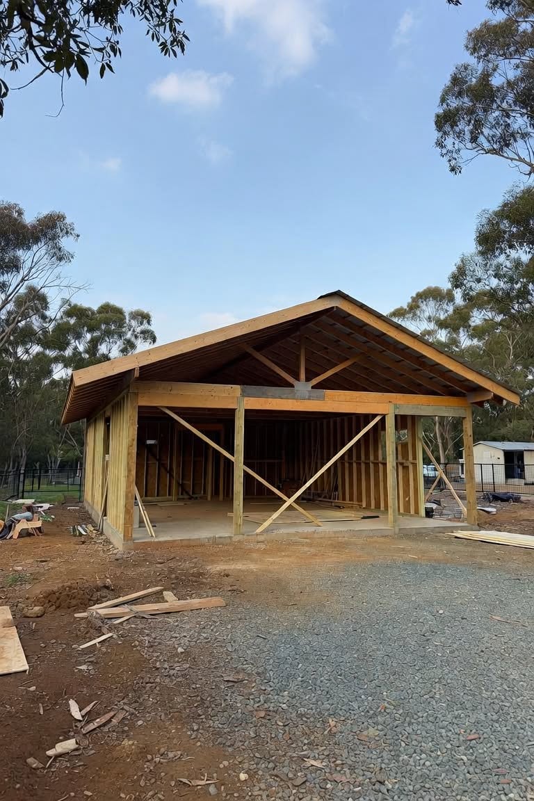 Contractor working on a home renovation